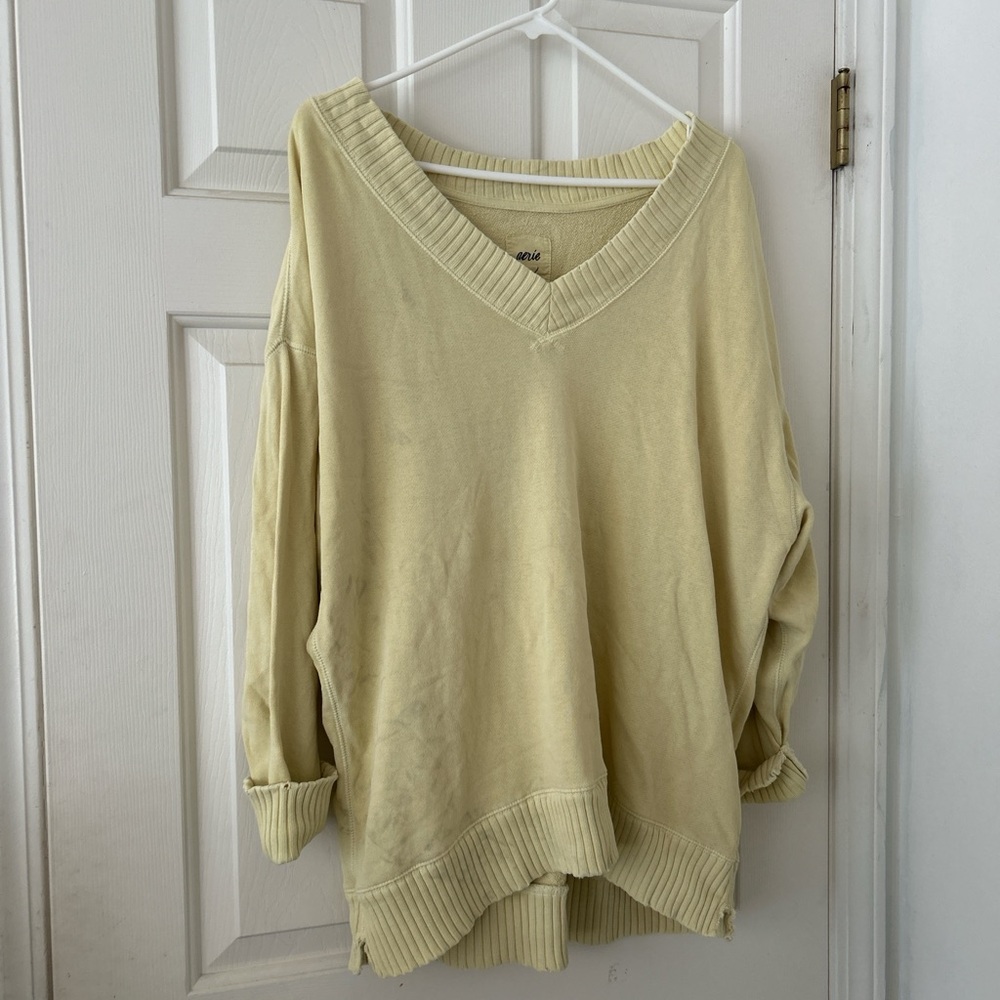 Aerie off the shoulder long sleeve